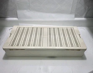 Advanced Sterilization Products ASP Instrumentenkoffer 13837 mit Deckel (22”x 10”x3”) - Bild 1 von 9
