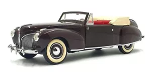 Franklin Mint scala 1/24 B11RU76 - 1941 Lincoln Continental - Met Brown - Foto 1 di 5