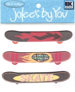 SELTEN! Jolee's by You 3-D nichtklebende Verzierung SKATEBOARDS KOSTENLOSER VERSAND! 56089 - Bild 1 von 2
