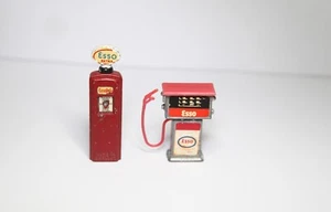 Vintage Esso Petrol Pump X2 - Good Vintage Original Model - Picture 1 of 6