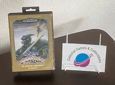 Super Hydlide (Sega Genesis, 1990) CIB Complete in box!! FREE SHIPPING!! - Image 1 of 4