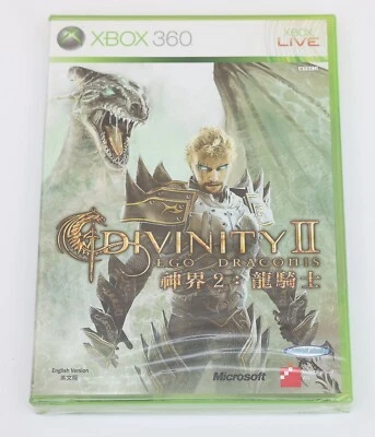 Divinity II 2 Ego Draconis - XBOX 360 NTSC-J Asian English Version - New Sealed - Image 1 of 4