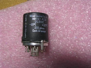 ALLIED CONTROL RELAY # MHYX-4128 NSN: 5945-00-933-9056 26.5VDC - Picture 1 of 1