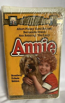 Annie (1982) (VHS, 1997 release, in clamshell) Broadway Tribute Edition, VG+ Foto 1 de 4