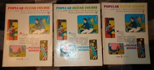 3 LIBRI LEZIONI MUSICA CHITARRA VINTAGE LIBRO CORSO CHITARRA POPOLARE UNO, DUE, TRE - Foto 1 di 10