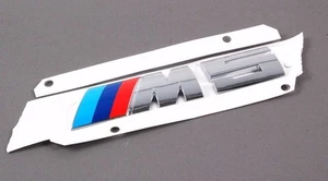 BMW E60 M5 Genuine Rear Trunk Emblem "M5" Lettering Decal Badge NEW 2004-2010 - Picture 1 of 1