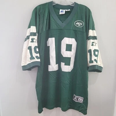 Camiseta deportiva vintage Starter auténtica de los New York Jets Keyshawn Johnson 19 52 XL cosida Foto 1 de 4