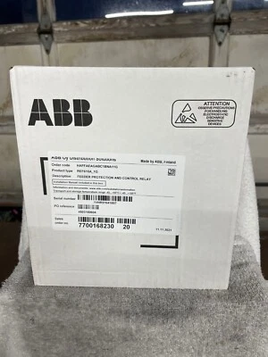 Relé de protección y control de alimentador ABB sellado HAFFAEAGABC1BNA11G REF615A _1G Foto 1 de 4