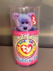 TY BEANIE BABIES CLUBBY IV Collector - Picture 1 of 12