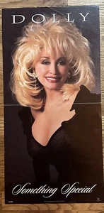 RARE DOLLY PARTON Promo DOUBLE SIDED Something Special 12” X 24” EXCELLENT 1995 - Picture 1 of 2