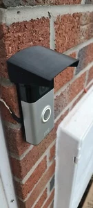 Campana Puerta Parasol Lluvia Capucha Cubierta Video WiFi Cámara de Seguridad Ajuste Universal - Imagen 1 de 9