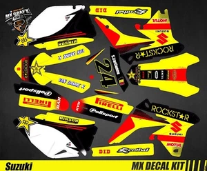 Motorrad Deko Kit für / Mx Decal Kit for Suzuki RM-Z - Rockstar 2 - Bild 1 von 1
