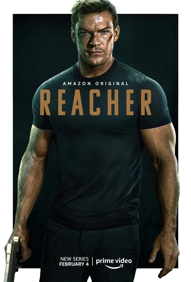 Reacher poster (e) - 11" x 17" inches - Alan Ritchson