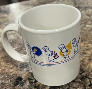 1991 The Pillsbury Company Pillsbury Dough Boy Kaffeebecher Tasse - Bild 1 von 4