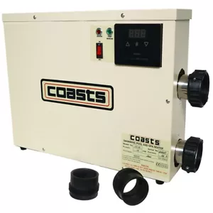 15KW WATER THERMOSTAT HEATER for SWIMMING POOL POND & SPA Bath Shower Bathroom - Picture 1 of 7