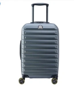 Delsey Helium Edge Hardside Gray Carry-on spinner size 22" - Picture 1 of 5