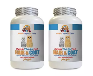 cat dry skin - CAT HAIR AND COAT HEALTH - cat diet treat 2B - Picture 1 of 6