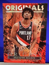 2022-23 Panini Origins Originals Red Shaedon Sharpe 48/75 Blazers