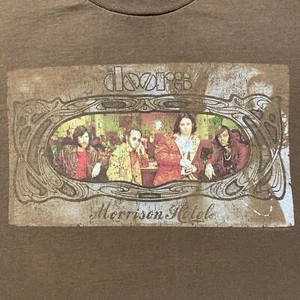 Camiseta vintage de la banda ""Morrison Hotel"" de The Doors década de 1990 talla L - Imagen 1 de 11