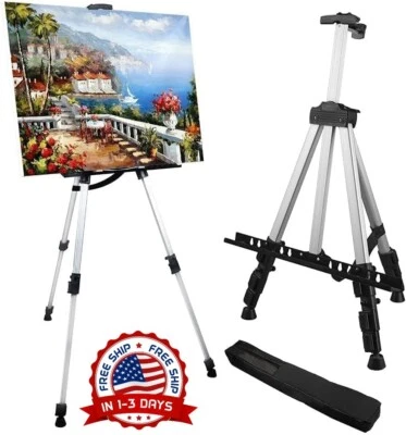 Caballetes De Pintura Para Artista Trípode Ajustable De Arte Soporte De Pintura Foto 1 de 4