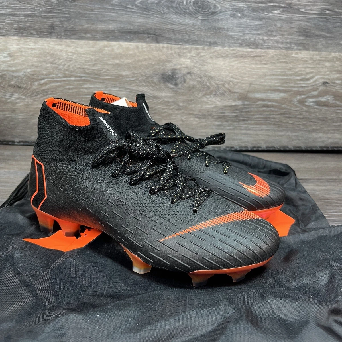 Nike Superfly 6 Elite FG Black Total Orange for Sale