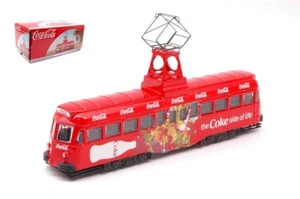 COCA COLA SINGLE DECKER TRAM 1:76 - Foto 1 di 1