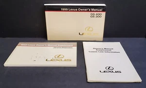 Lexus GS400/GS300 1999 manual manual del dueño, manual del dueño de Lexus con estuche #LX-10 - Imagen 1 de 7