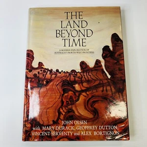 The Land Beyond Time Book By John Olsen Hardcover Australia North West Painting - Picture 1 of 21