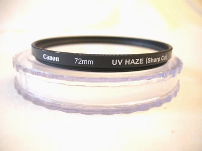 Canon 72mm UV - Haze (Sharp Cut) filter - Image 1 of 4