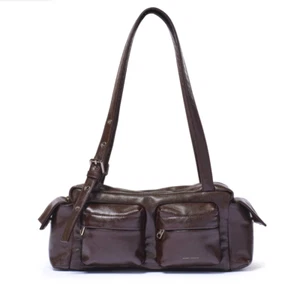 SAMO ONDOH Pocket Utility Bag M goat chocolate / Schultertasche - Bild 1 von 3