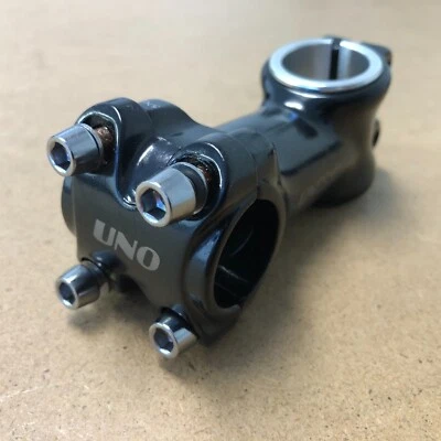 Nuevo vástago delantero de bicicleta KALLOY 1" 25,4 mm con cuña 15 grados diámetro de elevación 25,4 mm negro Foto 1 de 4