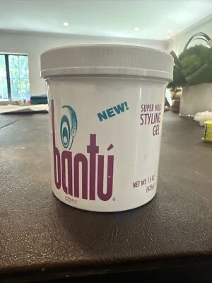 Gel Bantú Super Hold De Colección Antiguo Stock Rápido Para Enviar Color Uso Profesional Foto 1 de 3