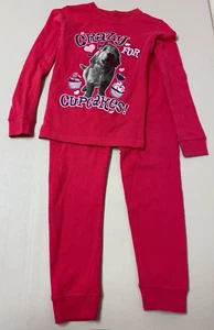 JOE BOXER CRAZY FOR CUPCAKES TOP AND BOTTOMS YOUTH THERMAL UNDERWEAR - Picture 1 of 10