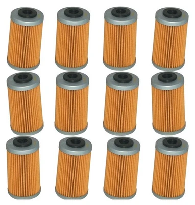 Filtro de aceite HF655 - Paquete de 12 para 06-17 Husaberg Husqvarna KTM 250-530 Foto 1 de 4