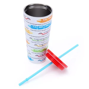 2025 Disney Parks Monorail Stahlbecher Bitte stehen Sie frei von den Türen 22 Unzen - Bild 1 von 4