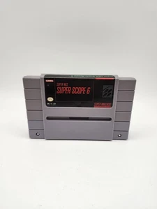 Super Scope 6 (Super Nintendo, 1991) SNES Tested Retro Mint Authentic 6 Games - Picture 1 of 8
