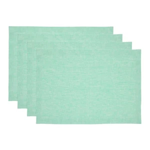 Solino Home 100 % reines Leinen Tischsets für den Herbst - Athena, hergestellt in Indien - Bild 1 von 88