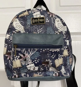 Harry Potter Hogwarts ICONS Floral Backpack Wizarding World Letter Hedwig Magic - Picture 1 of 10