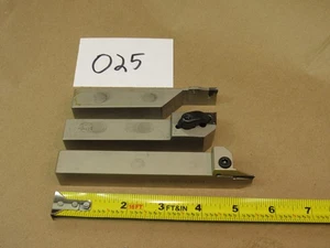 3 pcs 3/4" Iscar DCLNR 12-4 DGTL 19B-1.4D30 TGTR 19-3-IQ groove turn lathe tool - Picture 1 of 8