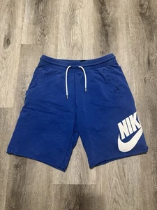 Nike Men’s Jogger Athletic Shorts Size Small Blue - Picture 1 of 5