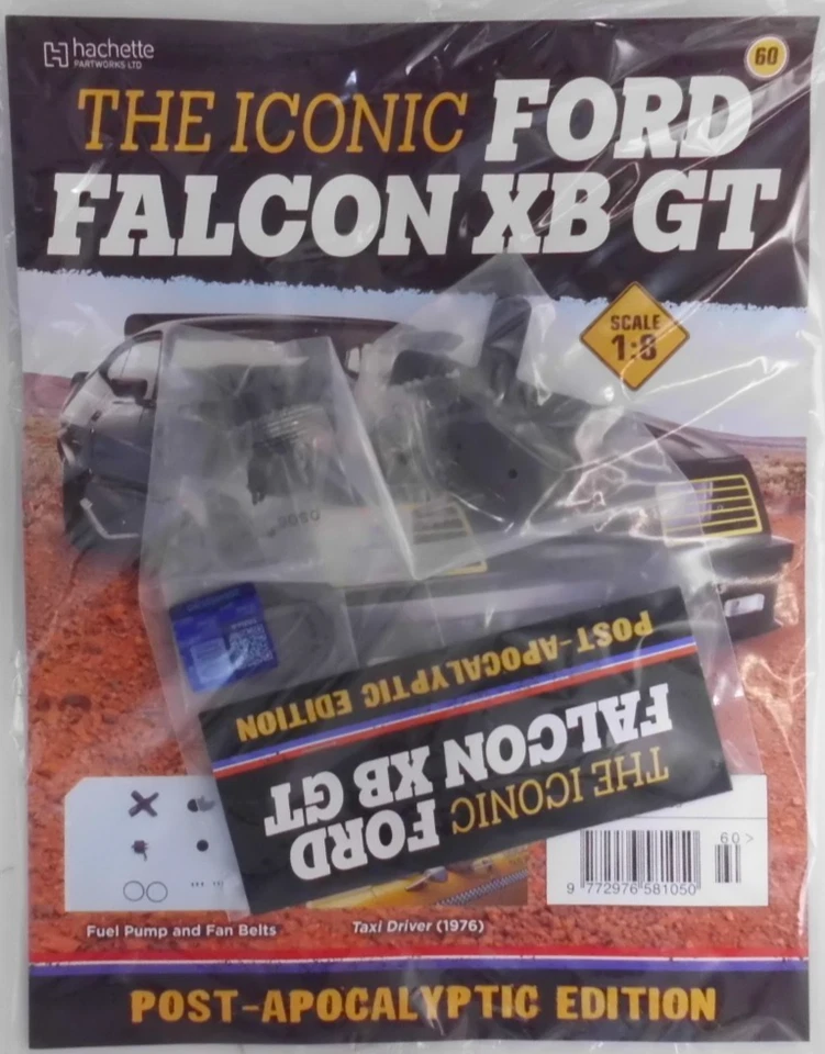 Hachette Build The Iconic Ford Falcon XB GT. Post-Apocalyptic Edit Scale 1:8 #60 - Image 1 of 1