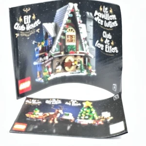 LEGO Elf Clubhouse 10275 Instruction Manuals Book 1 & 2 – Winter Village - Picture 1 of 19