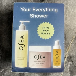OSEA Your Everything Doccia 3 Step Body Care Routine, Spedizione Gratuita, Nuovo (3 pz) - Foto 1 di 5