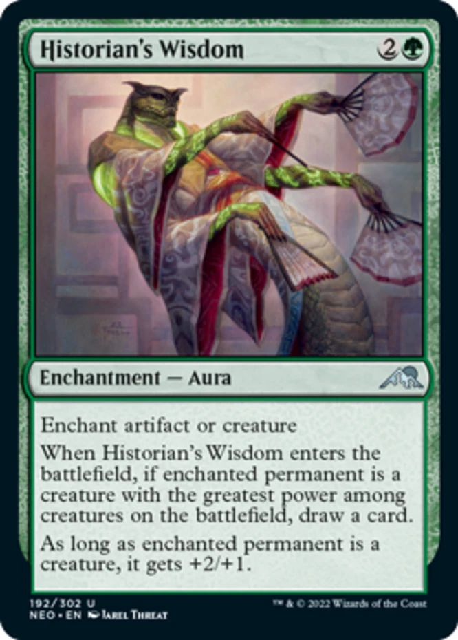 x1 Historian's Wisdom - Kamigawa: Neon Dynasty - NM - MTG - Image 1 of 1