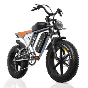 Electric Bike Jansno X70 E-Bike 48V 34Ah Mountain Bike Fat Tire Bicycle 20" - Picture 1 of 17