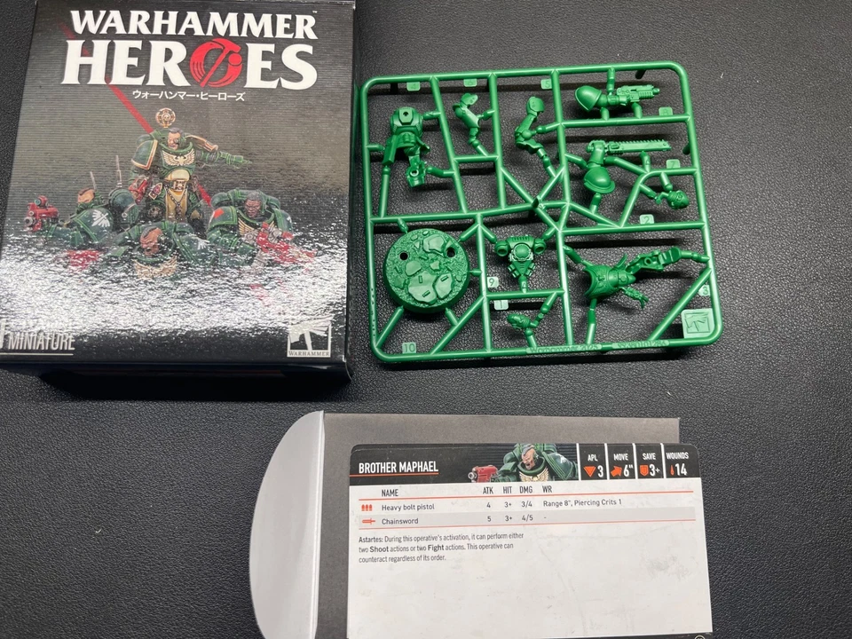 GW Warhammer 40k Heroes Series 6 Strike Force Variel Brother Maphael - Image 1 of 1