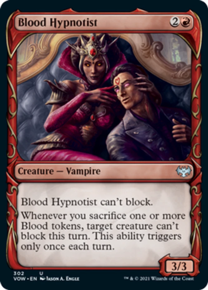 x1 Blood Hypnotist - Showcase - Innistrad: Crimson Vow - NM - MTG - Image 1 of 1