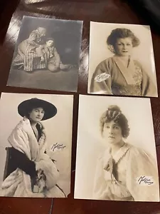 Lot of 4 Matzene Chicago Opera Press Photos 1913 Maggie Teyte 9x7 Original - Bild 1 von 11