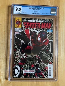 MILES MORALES: SPIDER-MAN #2! CGC 9.8! STEPHANIE HANS VARIANT COVER! - Picture 1 of 4