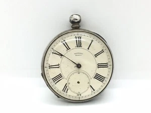 Mid sized Antique Bordier Geneve fob / pocket watch - Spares or Repair - Picture 1 of 16